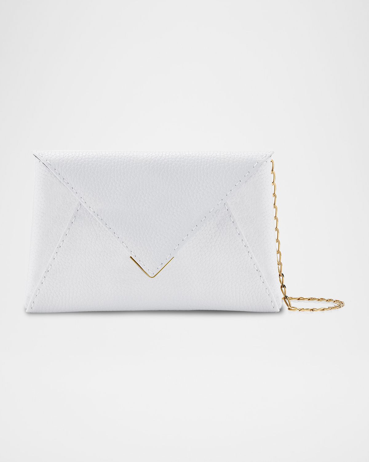 Tyler Ellis Lee Small Leather Pouchet Clutch Bag