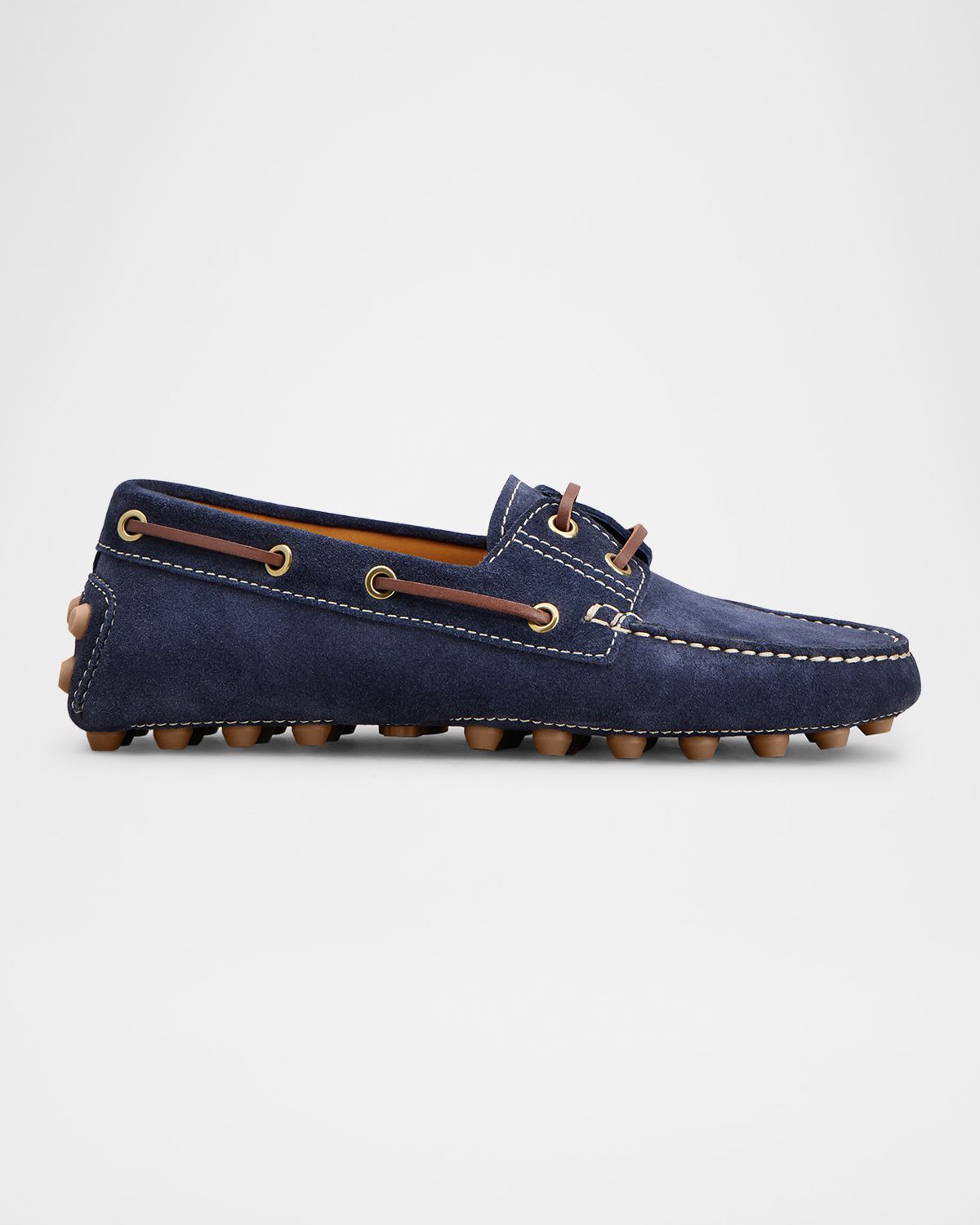 Tod 's Gommino Suede Driver Boat Loafers