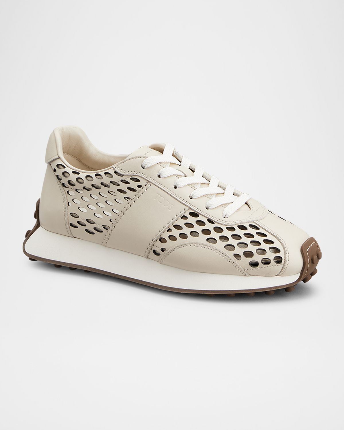 Tod 's Leather Net Sport Active Sneakers