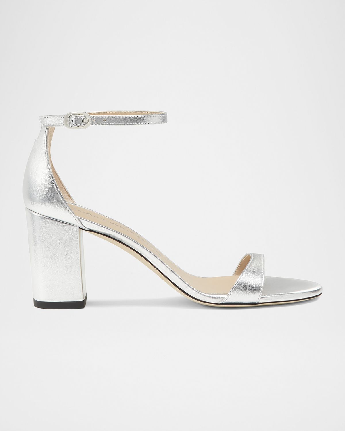 Stuart Weitzman Nudist II Leather Ankle-Strap Sandals | Thumbnail 5 Stuart Weitzman Nudist II Leather Ankle-Strap Sandals | Thumbnail 5