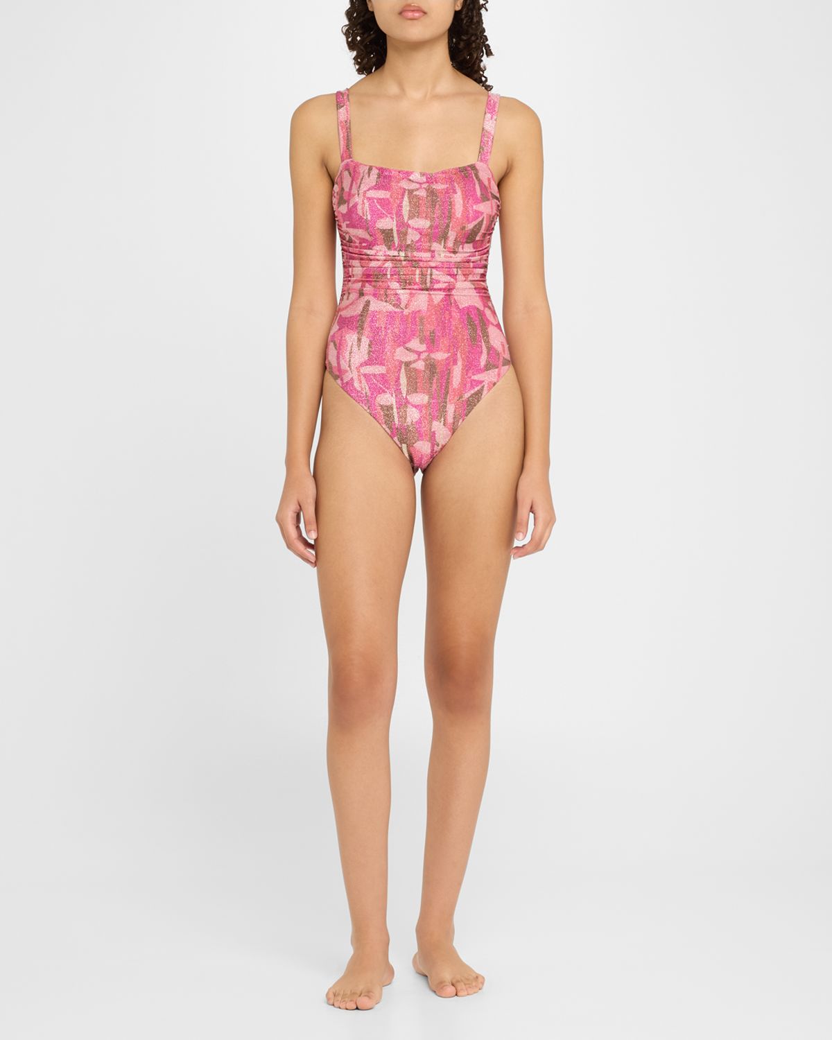 Ramy Brook Sparkle Hudson One-Piece Swimsuit