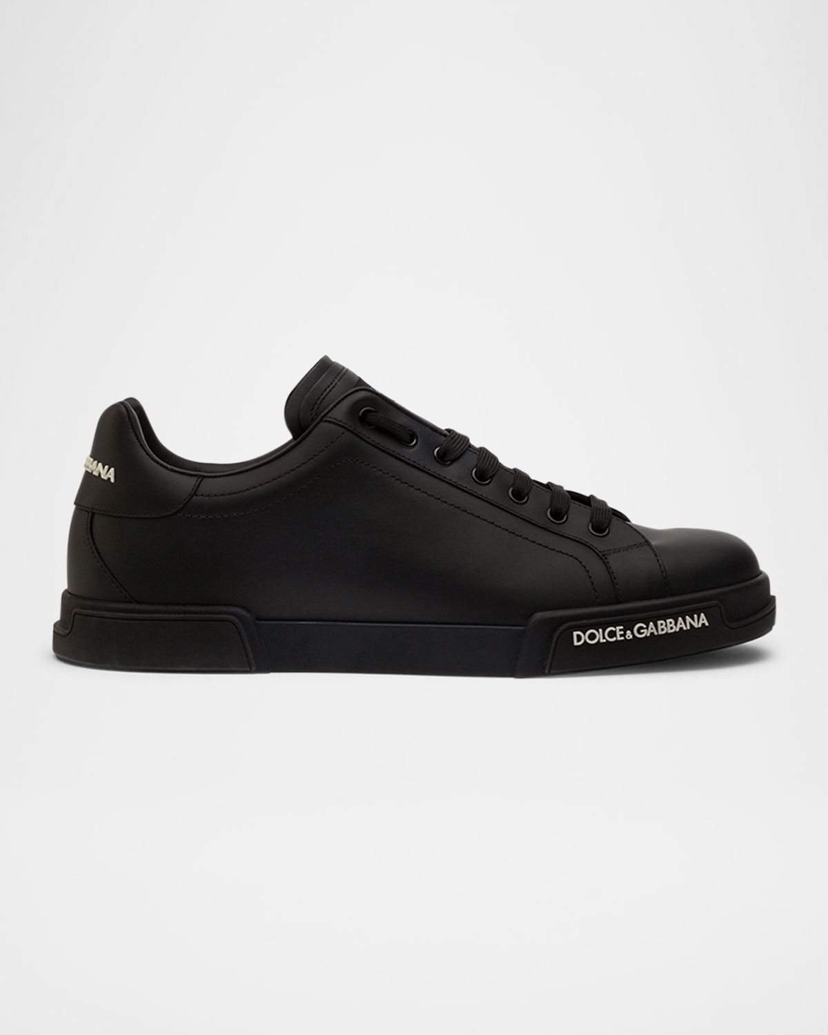 Dolce & Gabbana Men 's Leather Low-Top Sneakers