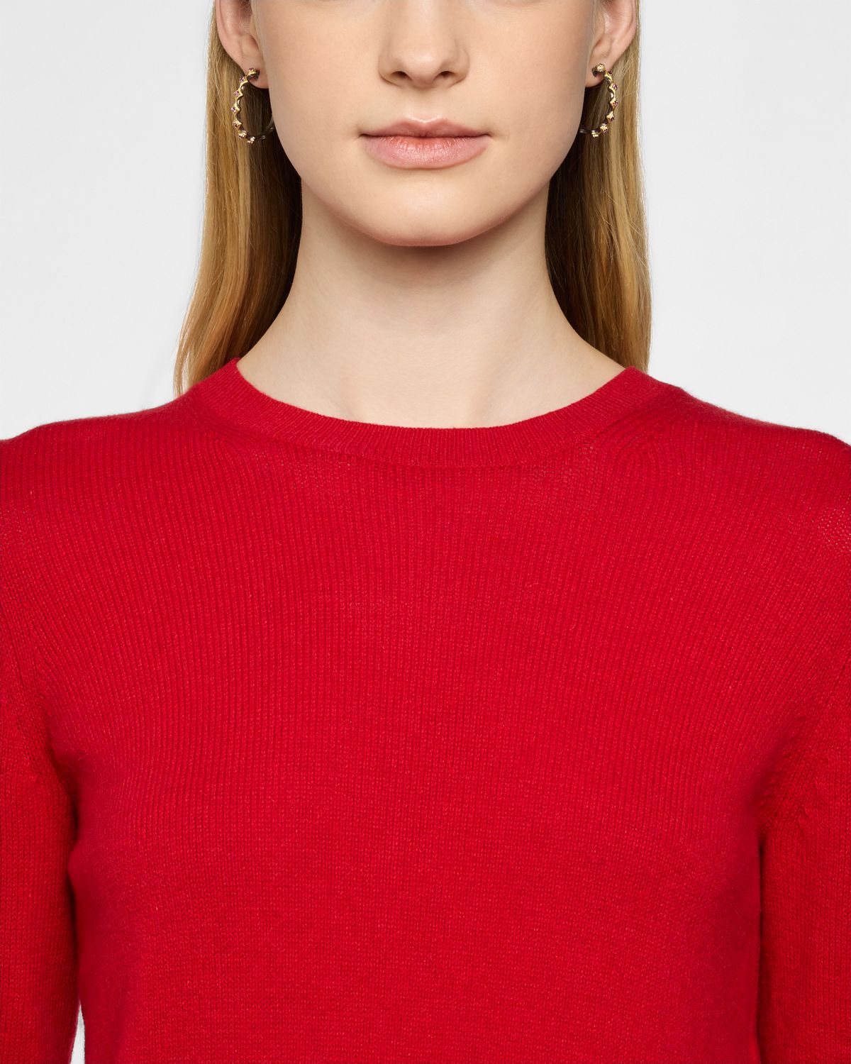 Armenta Crivelli Hoop Earrings with Purple Garnet