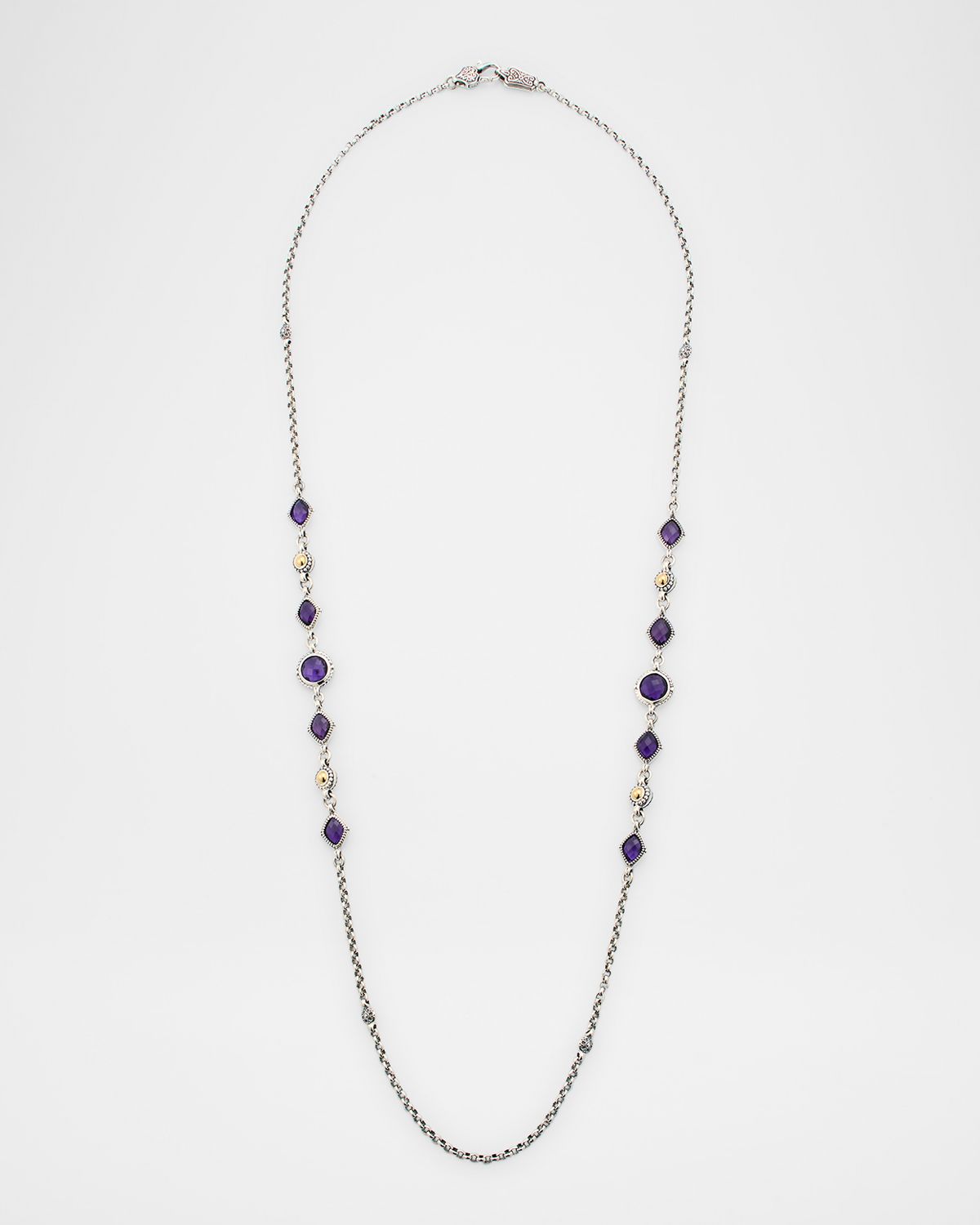 Konstantino Anthos Prism Station Necklace