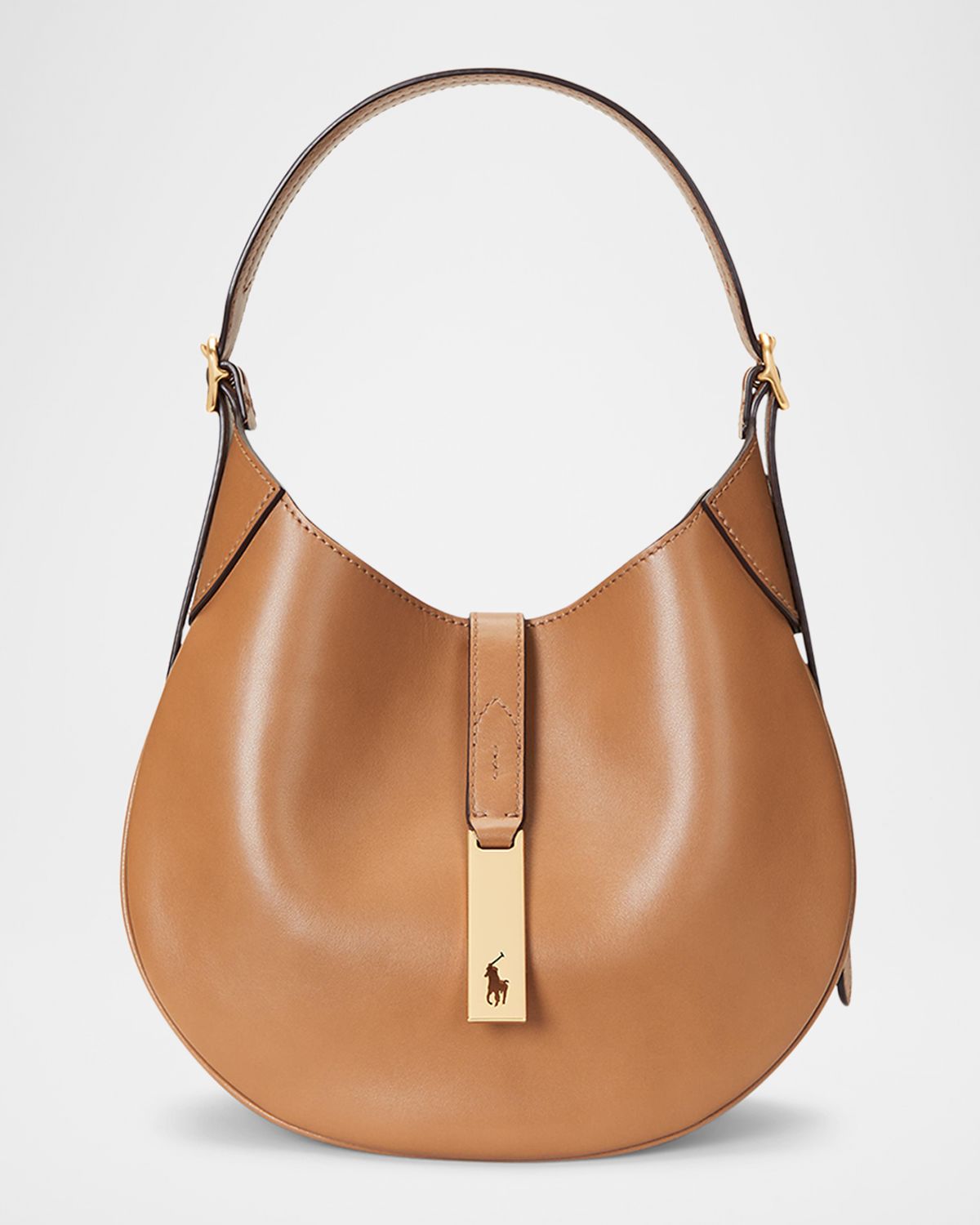 Polo Ralph Lauren Polo ID Leather Small Shoulder Bag