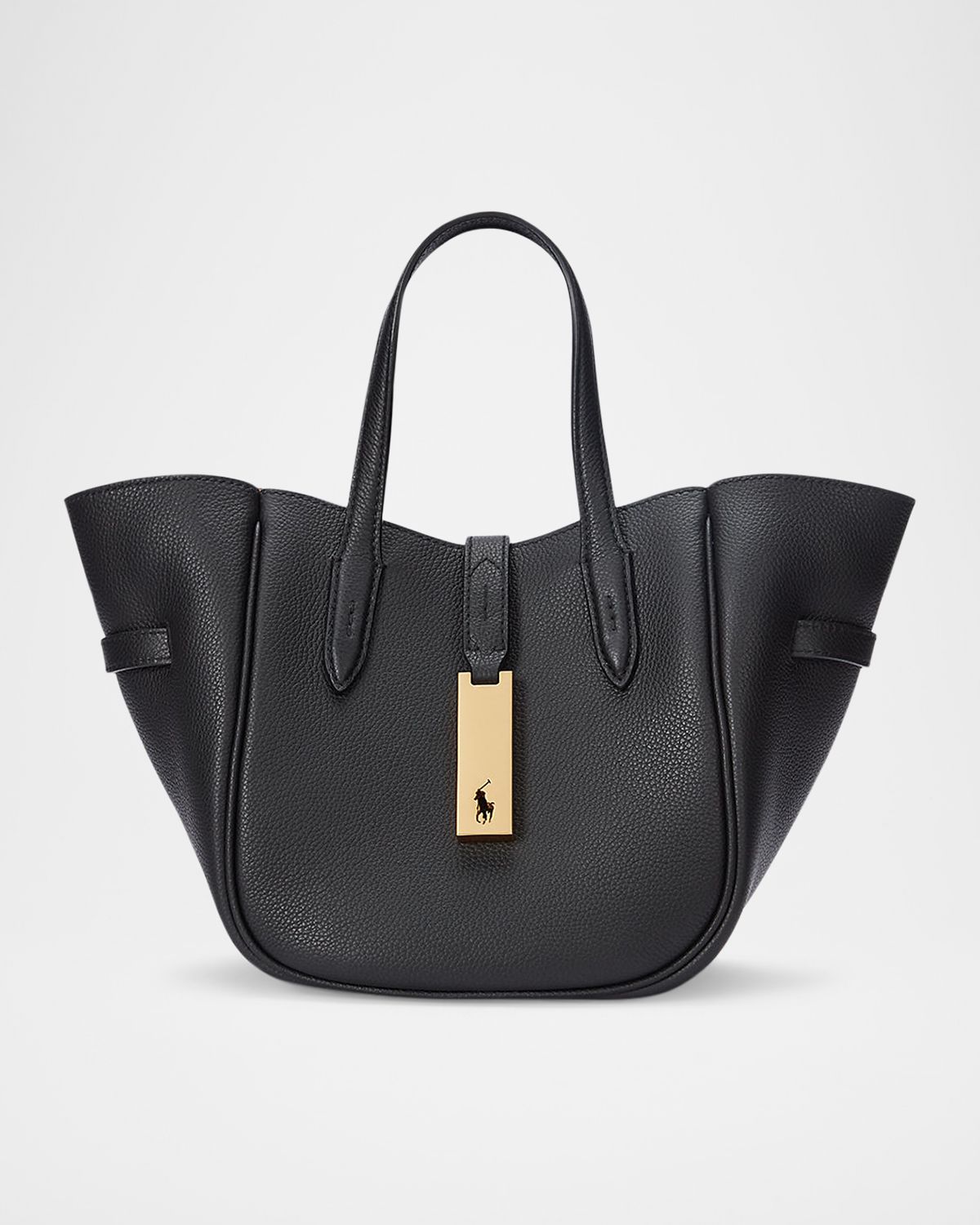 Polo Ralph Lauren Polo ID Leather Small Tote