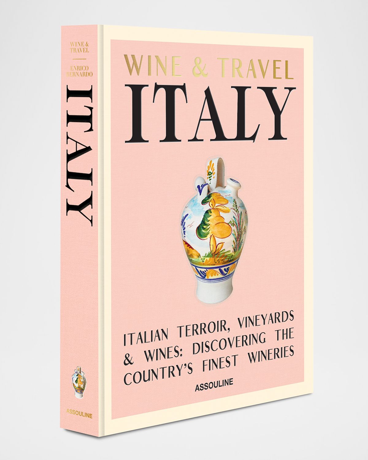 Assouline "Wine & Travel Italy" Book by Enrico Bernardo