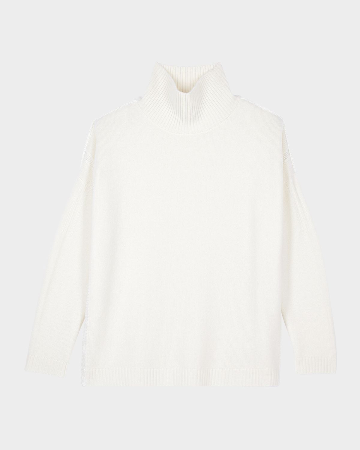 The Kooples Mock-Neck Cashmere-Blend Sweater