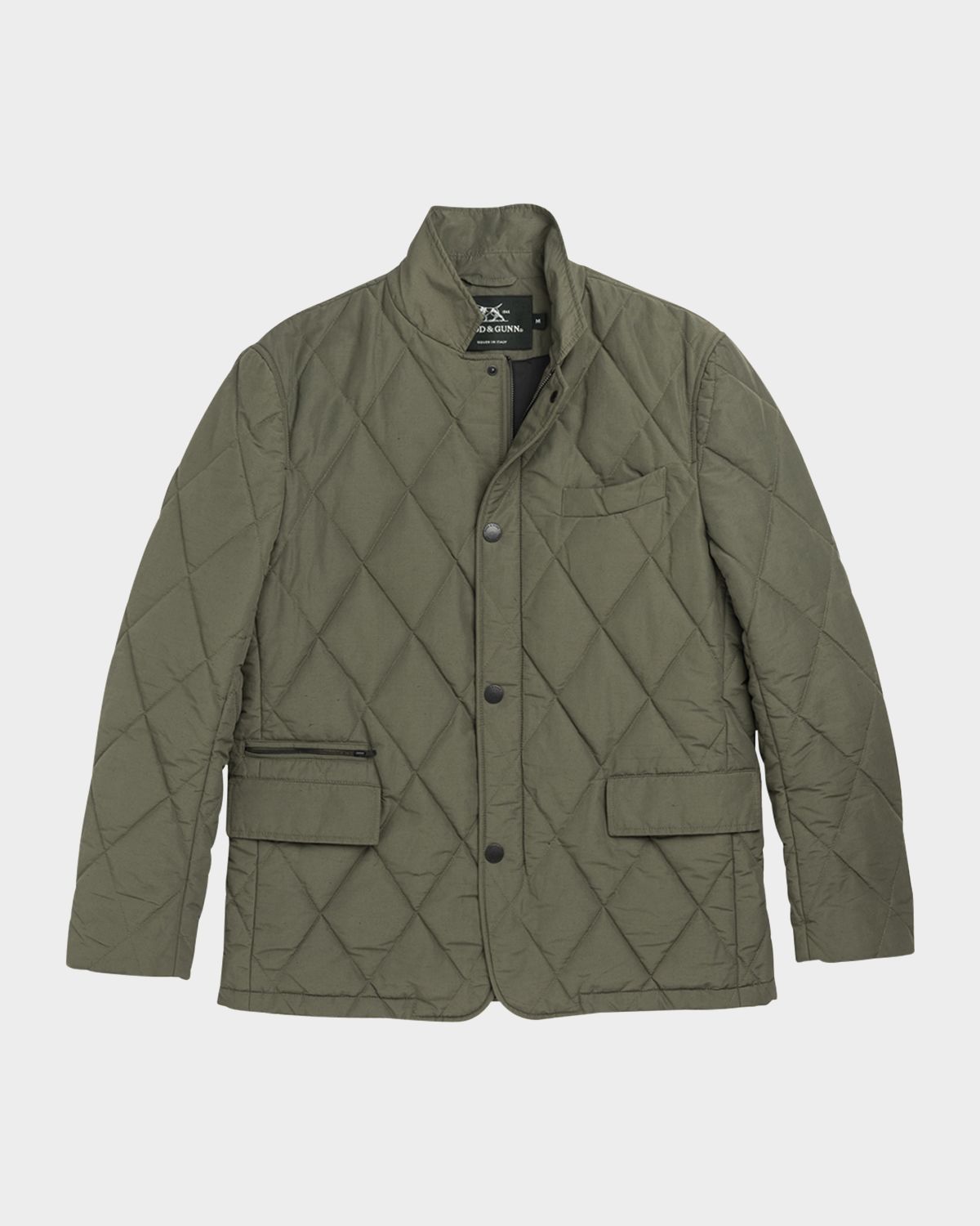 Rodd & Gunn Men 's Elsthorpe Quilted Canvas Jacket