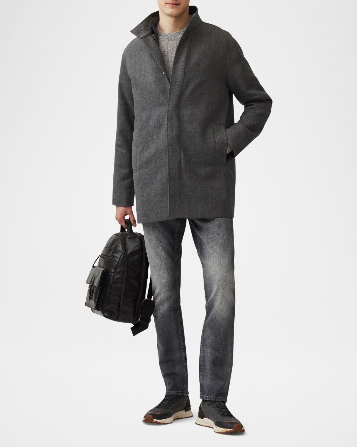 Rodd & Gunn Men 's Mackford 2in1 Twill Quilted Vest Jacket