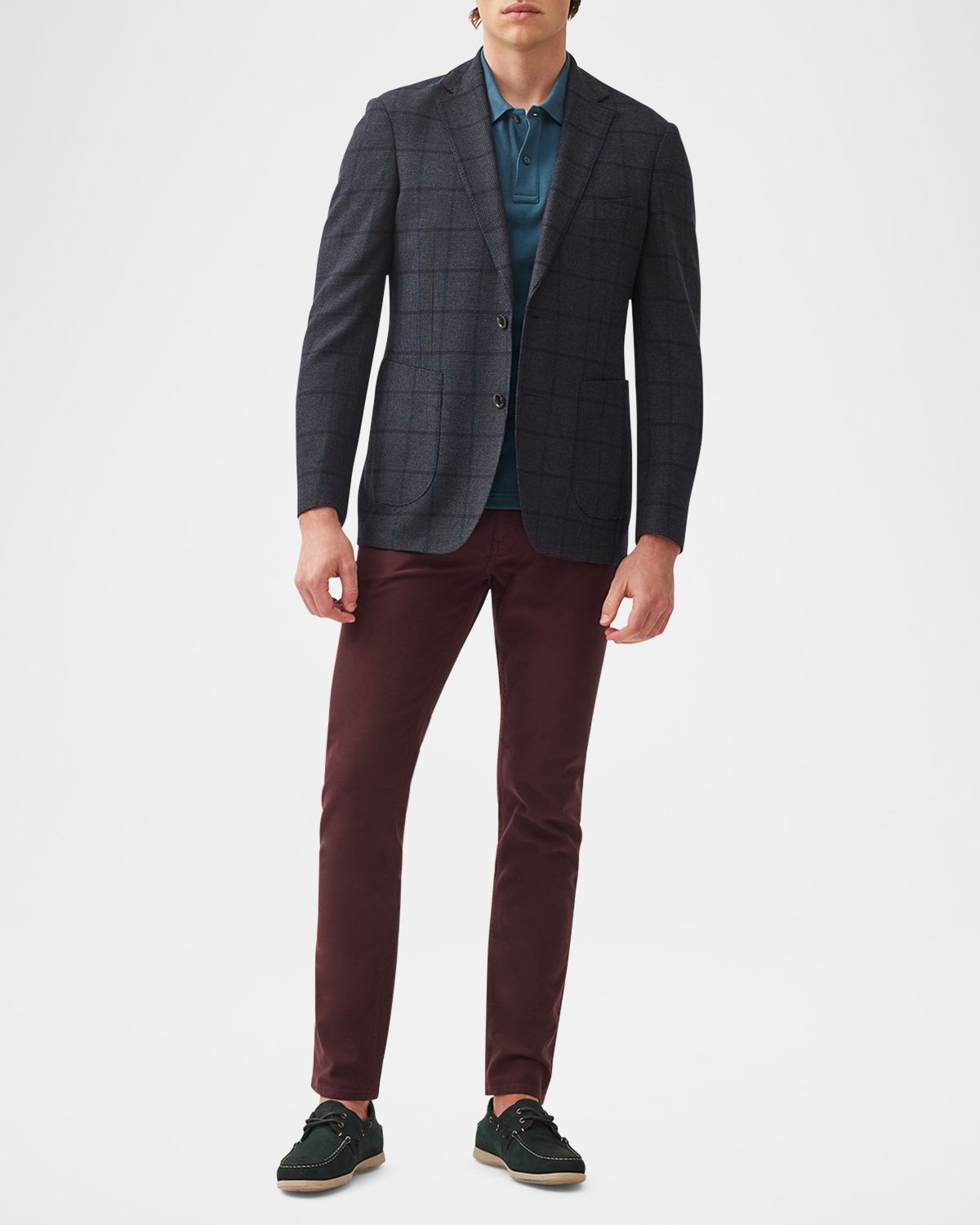 Rodd & Gunn Men 's Campbell Point Check Hopsack Wool Jacket