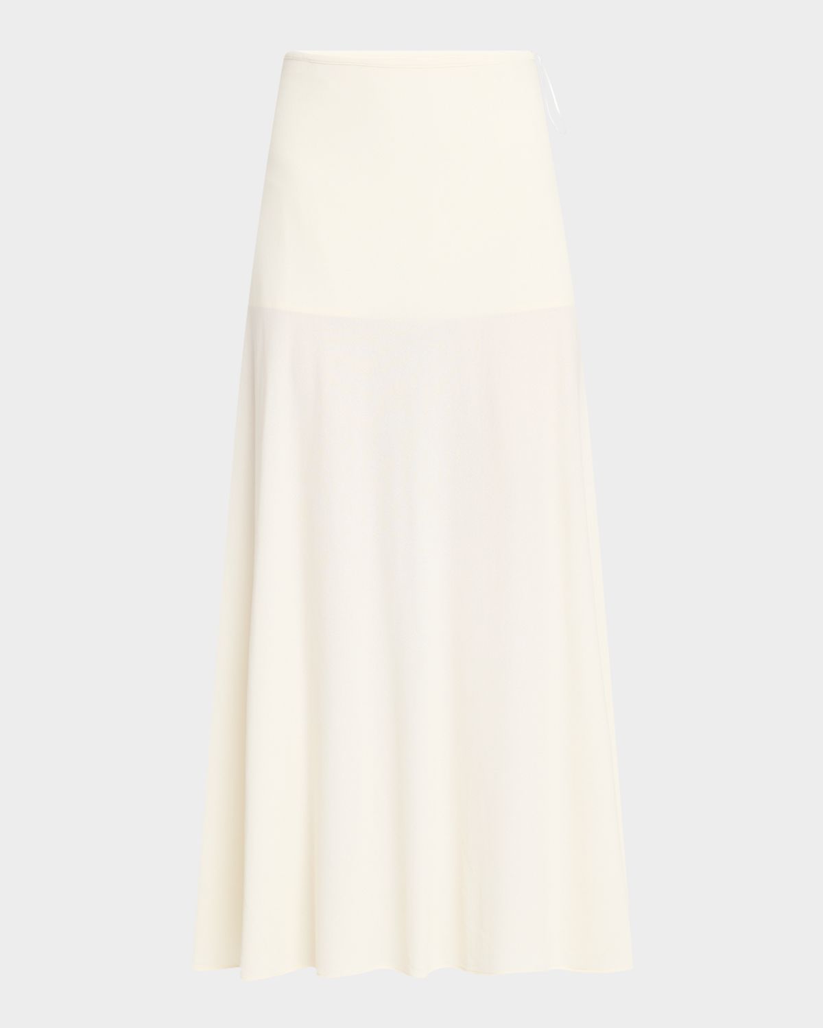 Jil Sander Crepe Fluid Midi Skirt