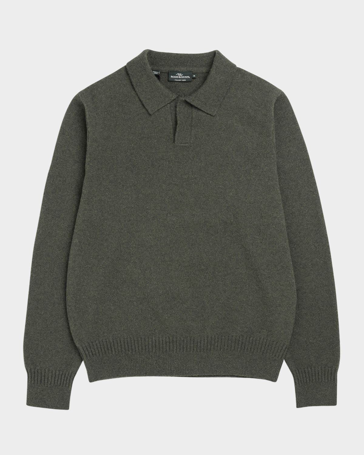 Rodd & Gunn Men 's Kingswood Johnny-Collar Polo Sweater