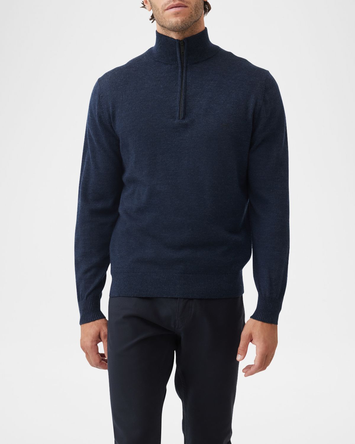 Rodd & Gunn Men 's Calderwell Wool Quarter-Zip Sweater | Thumbnail 5