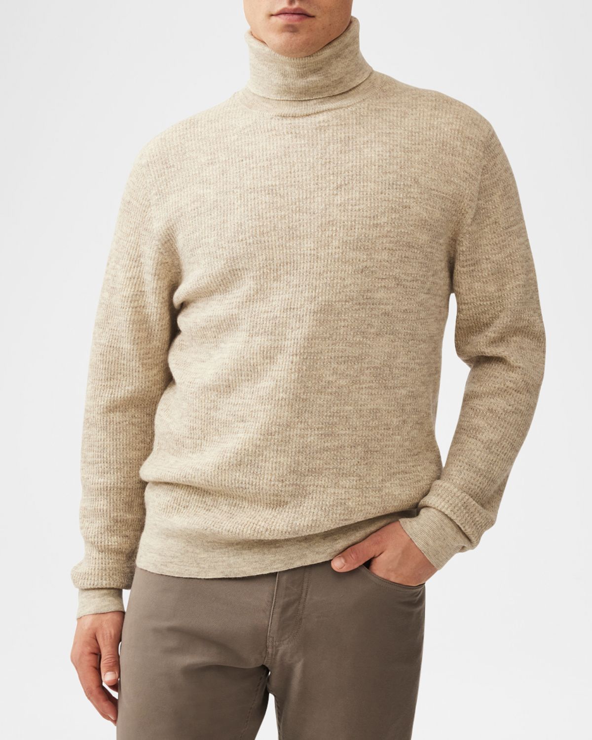Rodd & Gunn Men 's Castle Ridge Wool Turtleneck Sweater | Thumbnail 4 Rodd & Gunn Men 's Castle Ridge Wool Turtleneck Sweater | Thumbnail 4