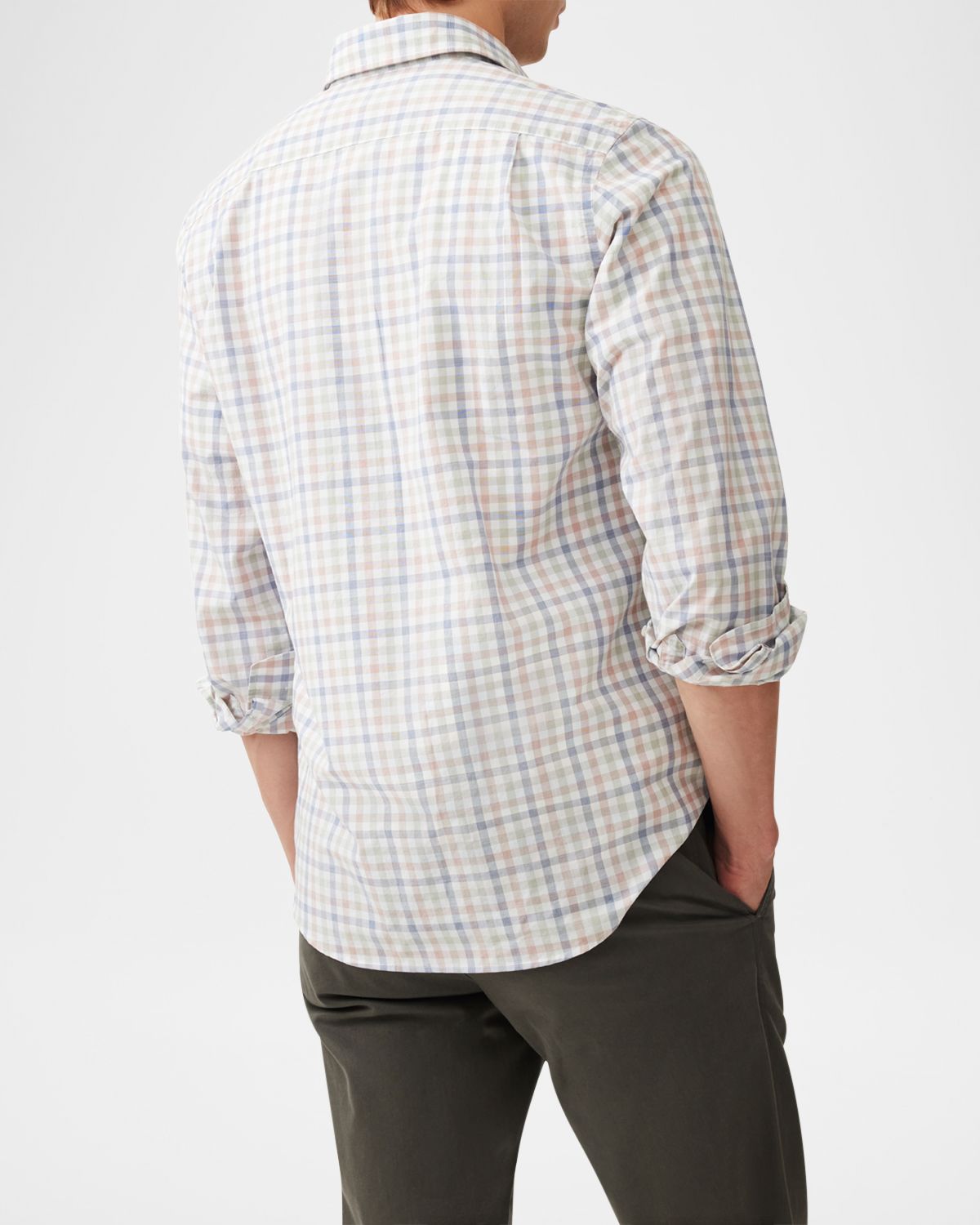 Rodd & Gunn Men 's Bankhouse Slim-Fit Casual Button-Down Shirt | Thumbnail 3