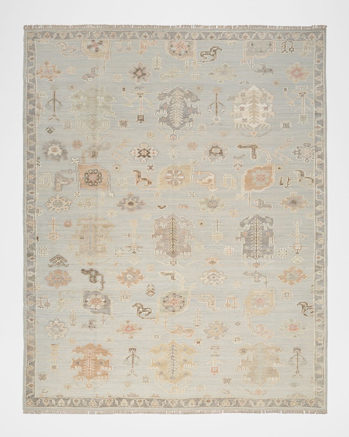 Nourison Whispers Light Blue Hand-Knotted Rug | Thumbnail 8 Nourison Whispers Light Blue Hand-Knotted Rug | Thumbnail 8