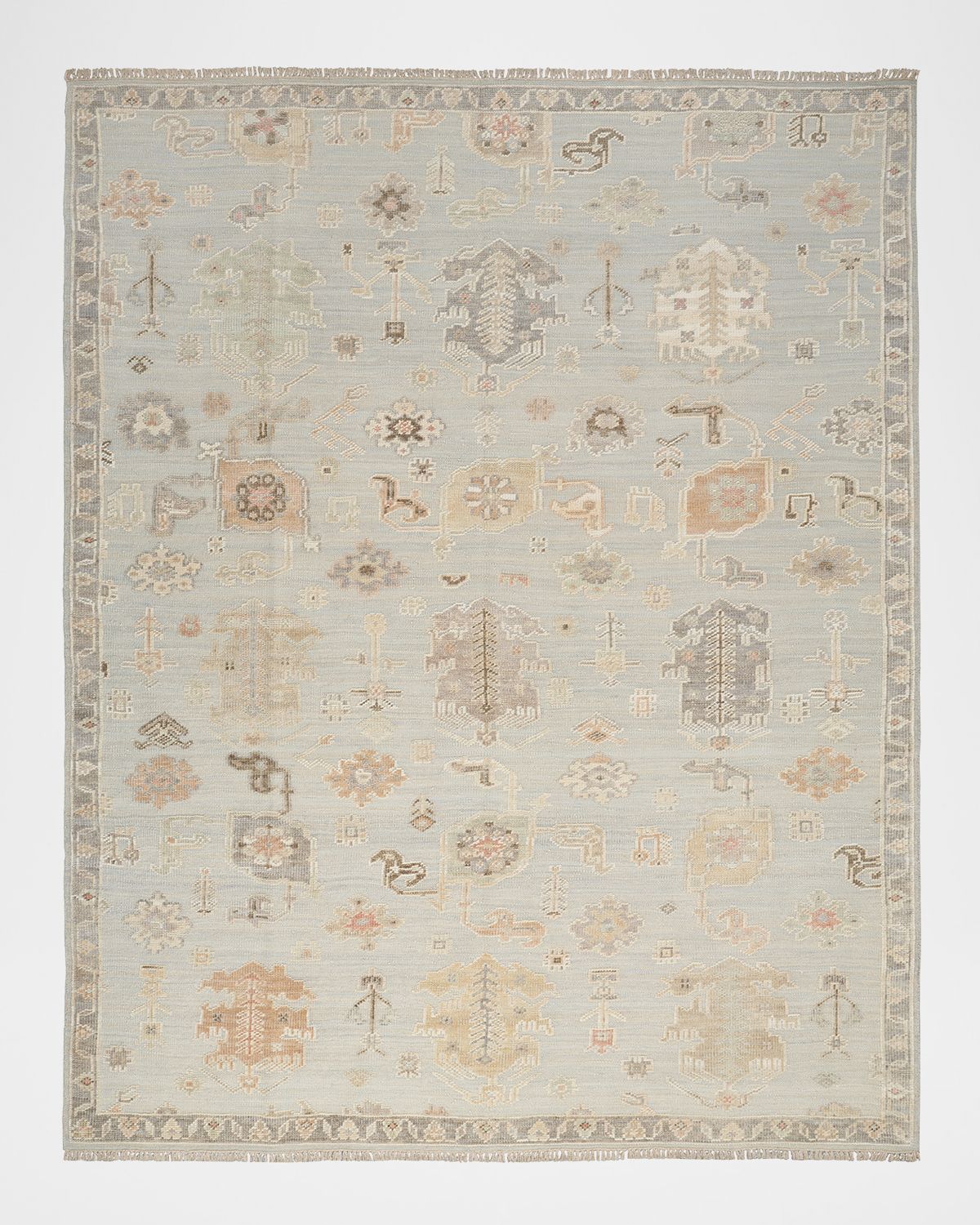 Nourison Whispers Light Blue Hand-Knotted Rug | Thumbnail 8 Nourison Whispers Light Blue Hand-Knotted Rug | Thumbnail 8