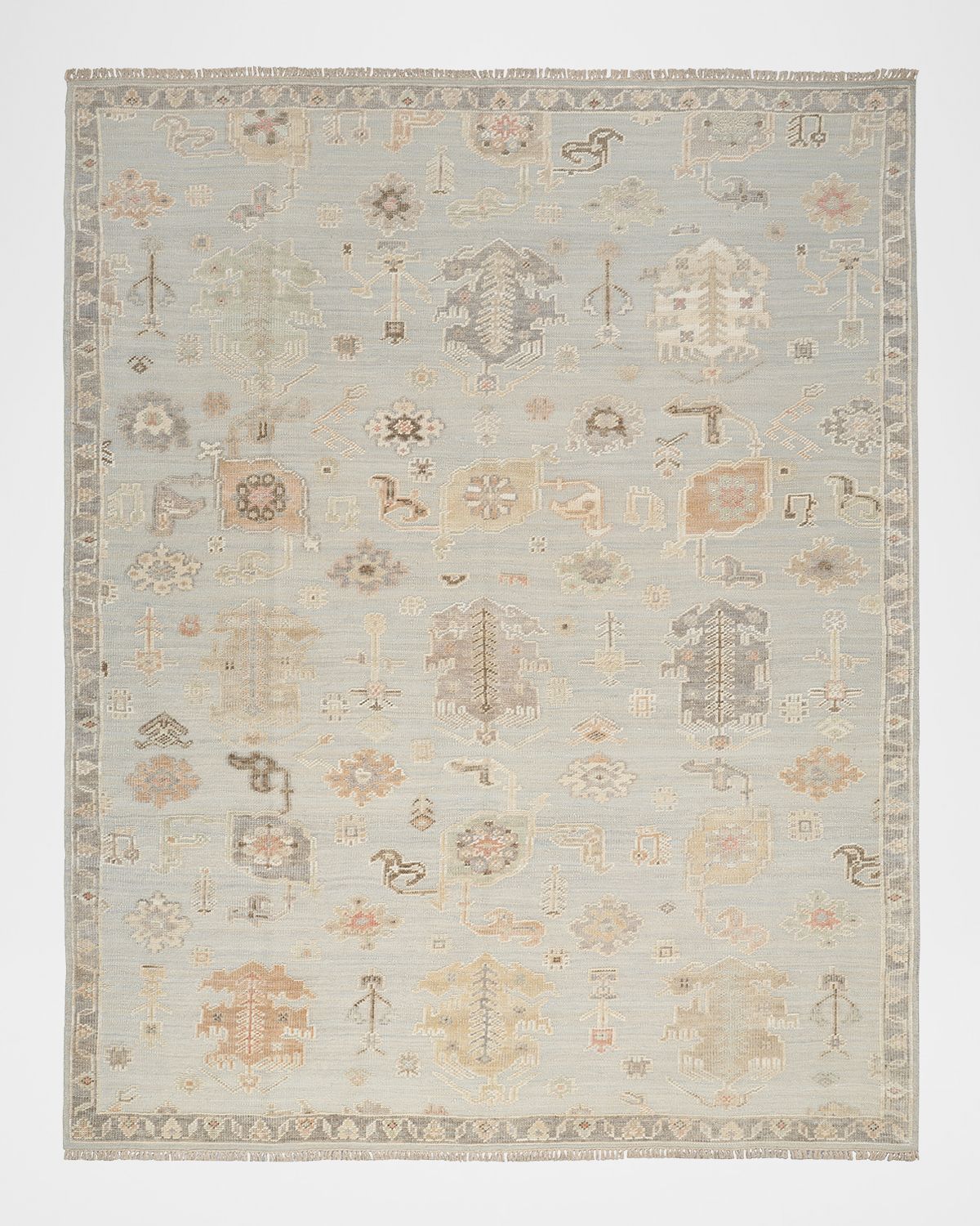 Nourison Whispers Light Blue Hand-Knotted Rug | Thumbnail 8 Nourison Whispers Light Blue Hand-Knotted Rug | Thumbnail 8