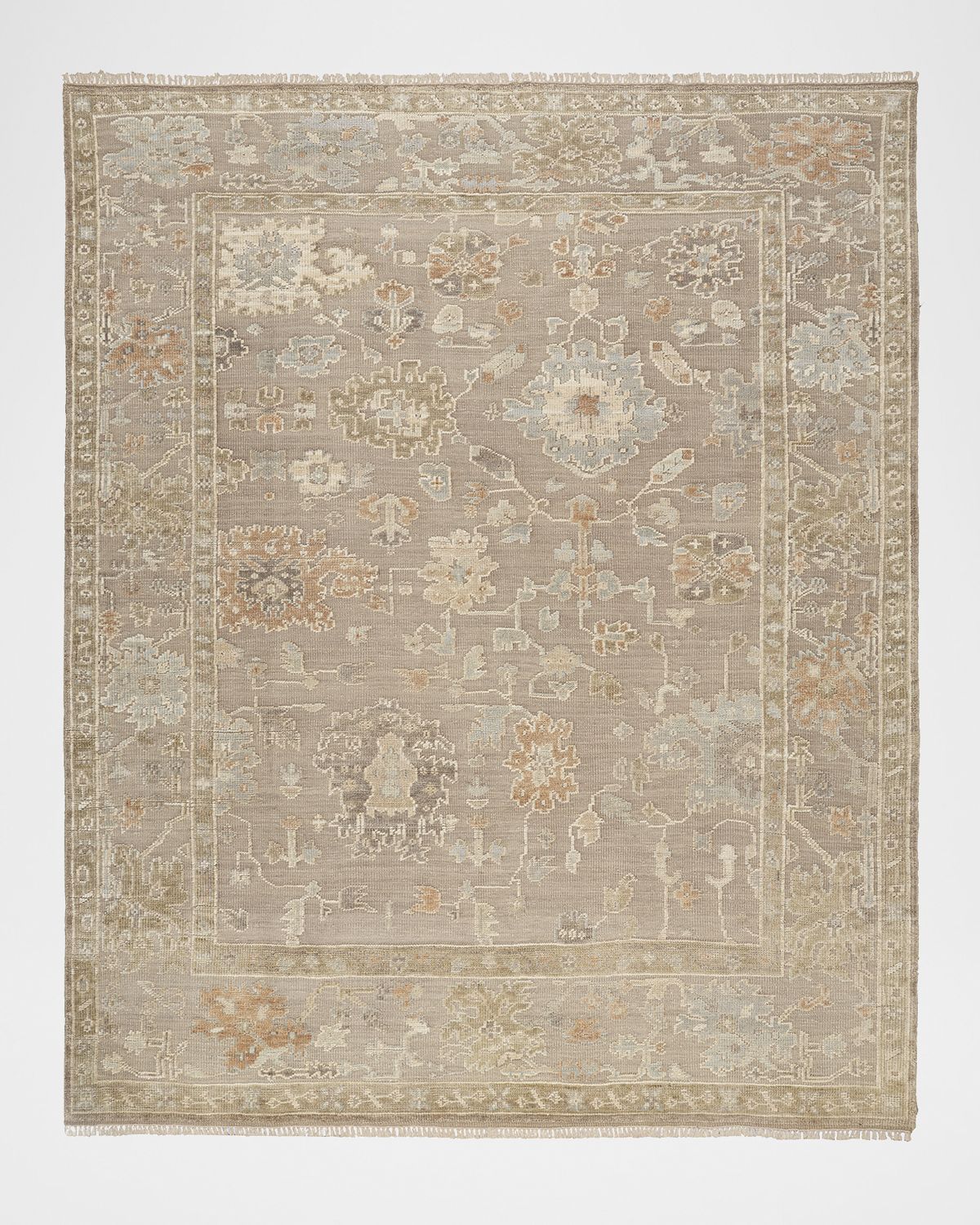 Nourison Whispers Taupe Hand-Knotted Rug | Thumbnail 7 Nourison Whispers Taupe Hand-Knotted Rug | Thumbnail 7