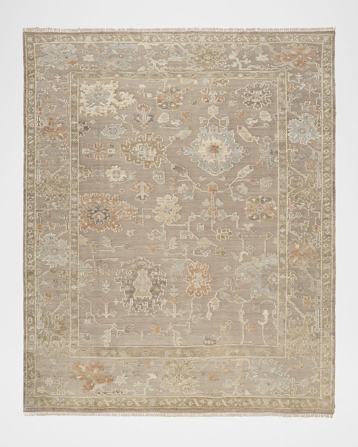 Nourison Whispers Taupe Hand-Knotted Rug | Thumbnail 7 Nourison Whispers Taupe Hand-Knotted Rug | Thumbnail 7