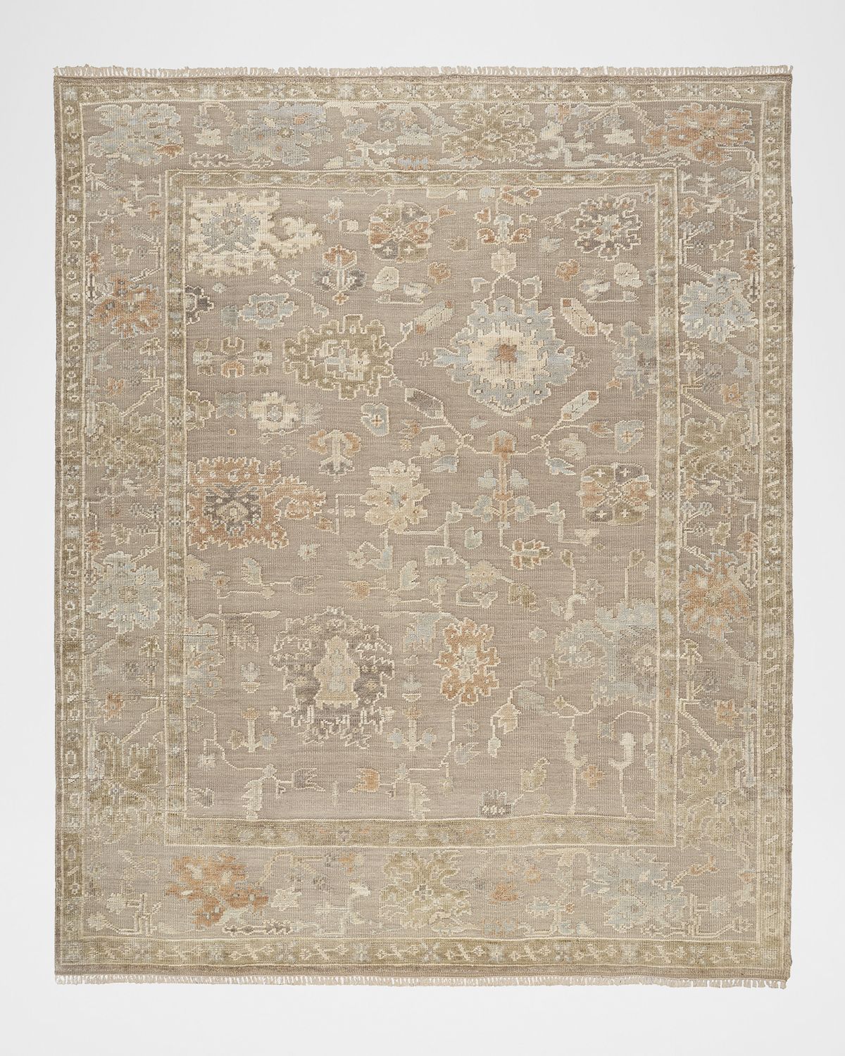 Nourison Whispers Taupe Hand-Knotted Rug | Thumbnail 7