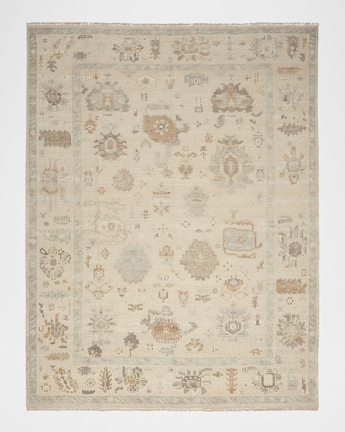 Nourison Whispers Beige Hand-Knotted Rug | Thumbnail 6