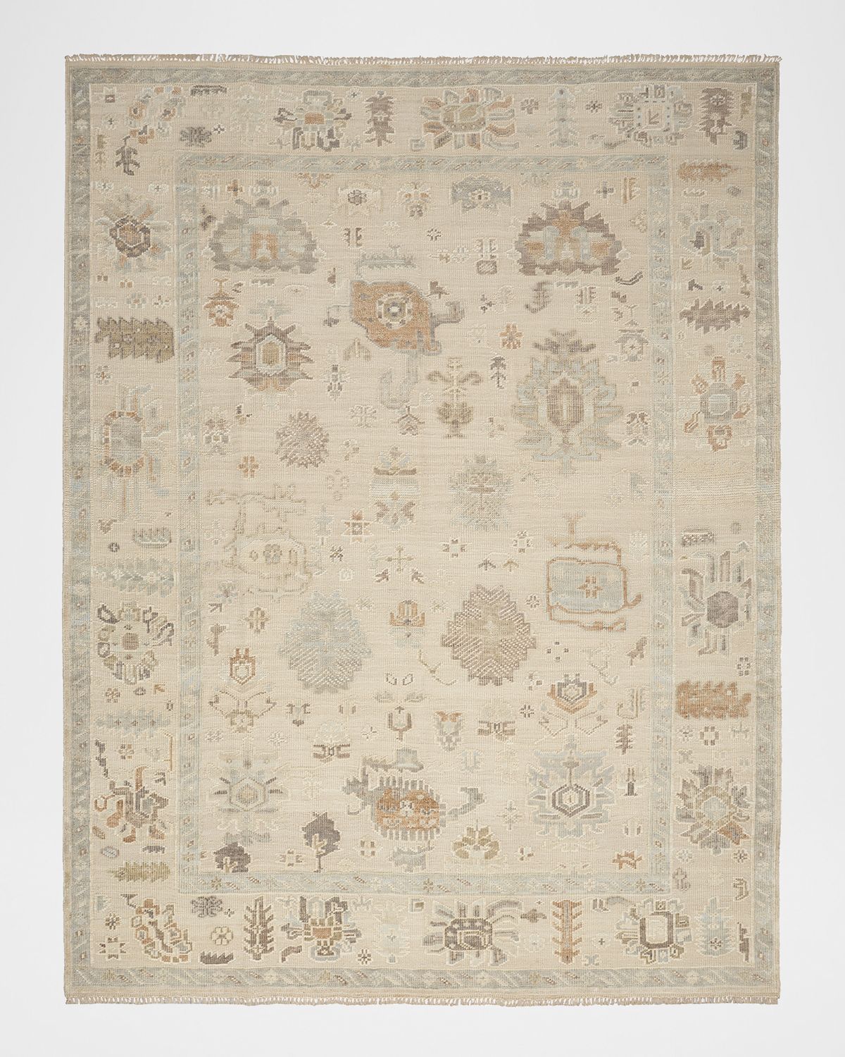 Nourison Whispers Beige Hand-Knotted Rug | Thumbnail 6 Nourison Whispers Beige Hand-Knotted Rug | Thumbnail 6