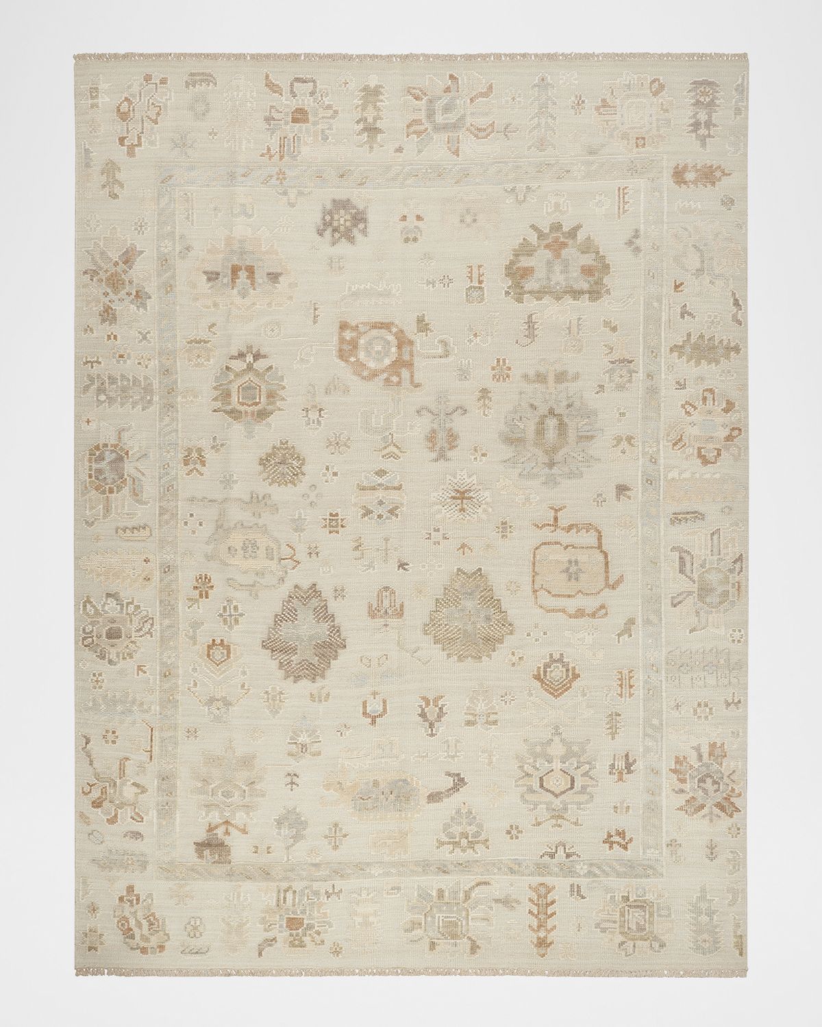 Nourison Whispers Cream Hand-Knotted Rug | Thumbnail 8