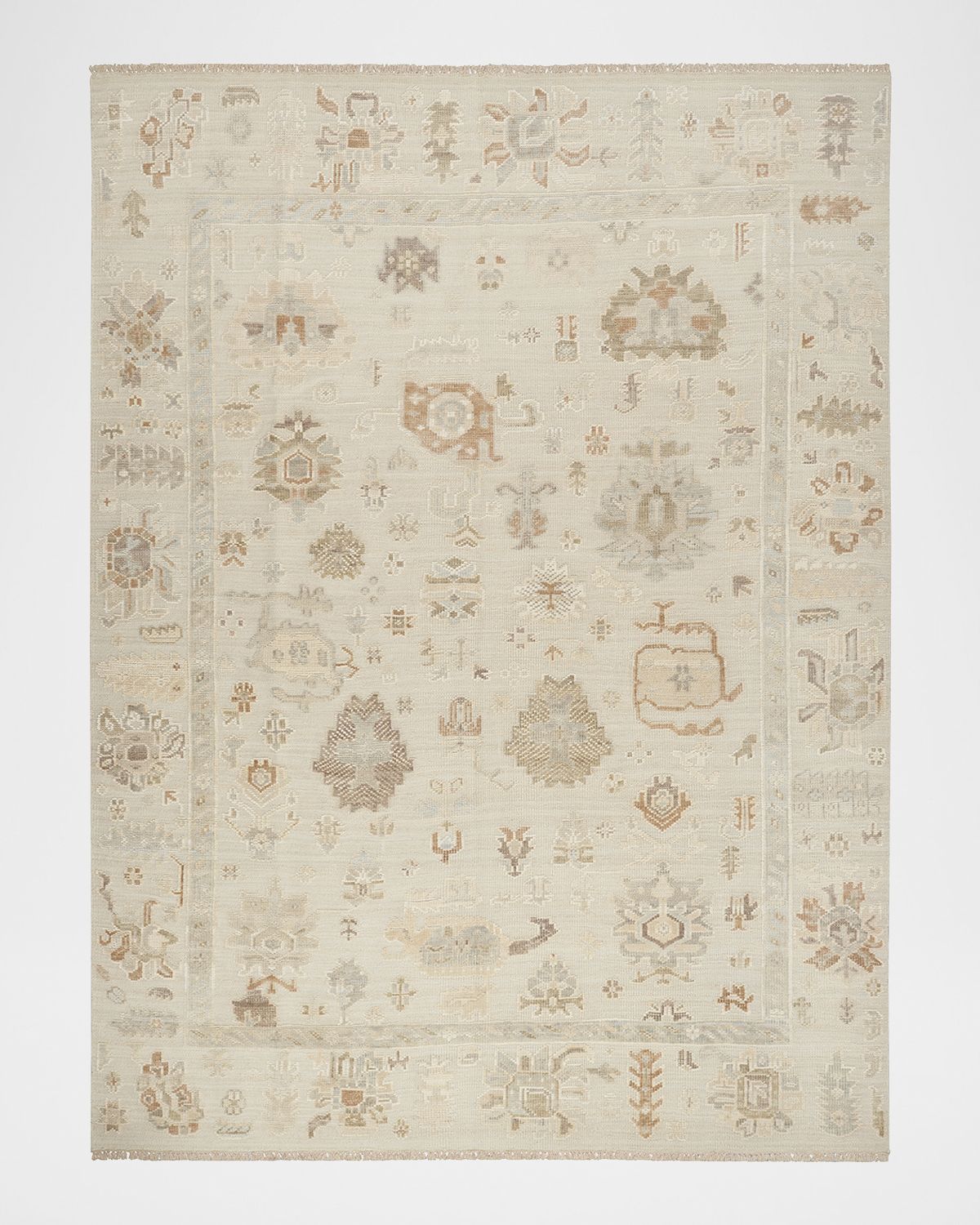 Nourison Whispers Cream Hand-Knotted Rug | Thumbnail 8