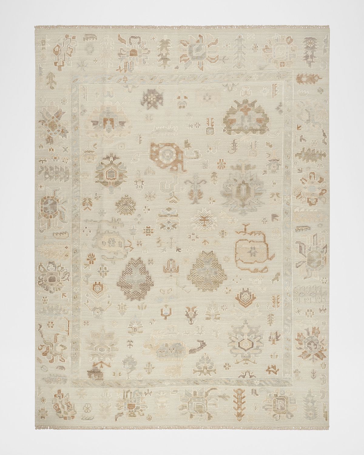 Nourison Whispers Cream Hand-Knotted Rug | Thumbnail 8