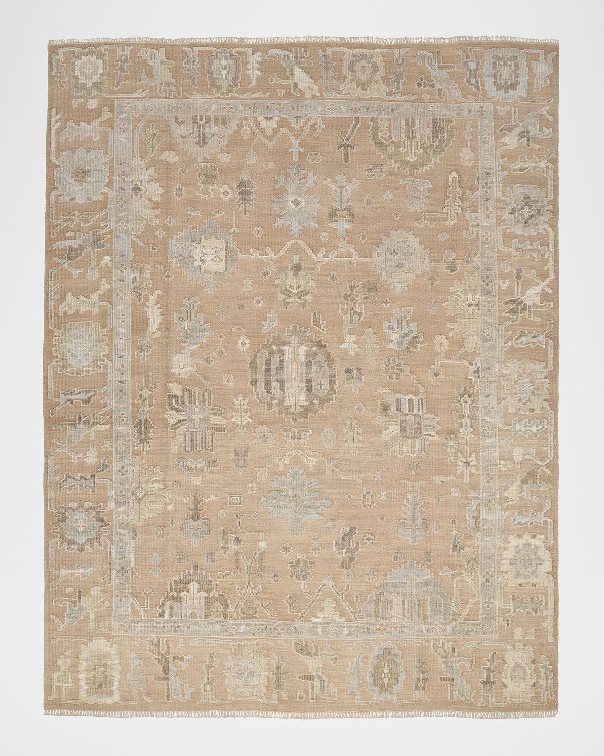 Nourison Whispers Mauve Hand-Knotted Rug | Thumbnail 7