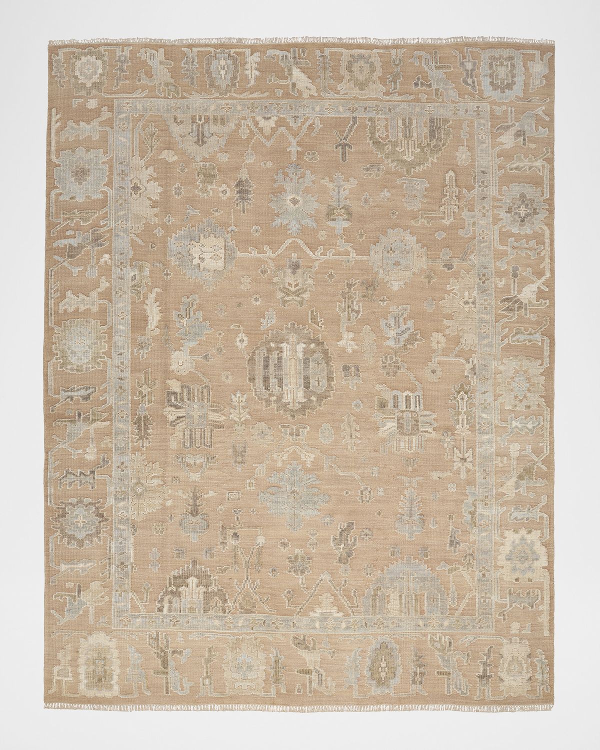 Nourison Whispers Mauve Hand-Knotted Rug | Thumbnail 7