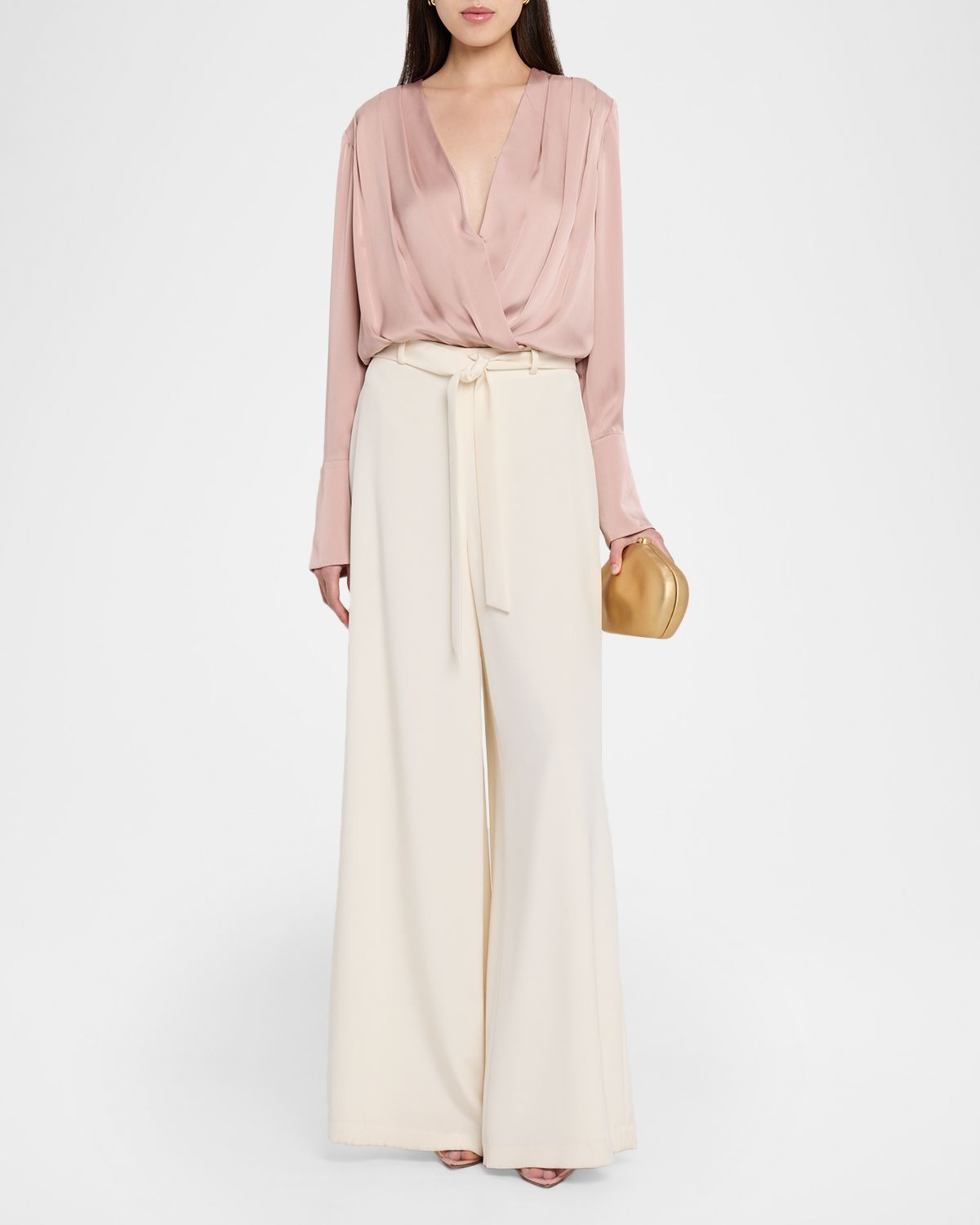 Favorite Daughter The Date Satin Bodysuit