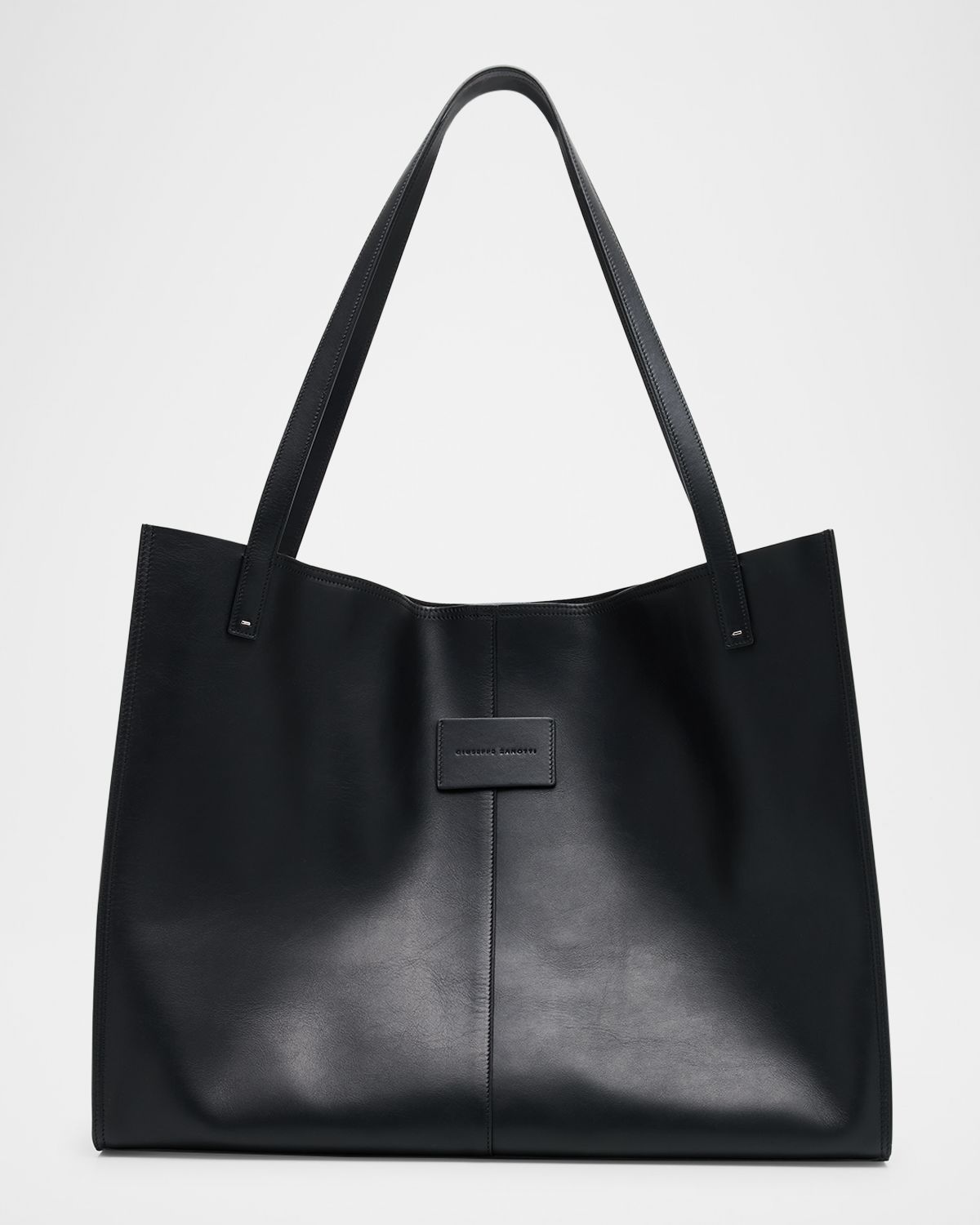 Giuseppe Zanotti Men 's Leather Travel Tote Bag