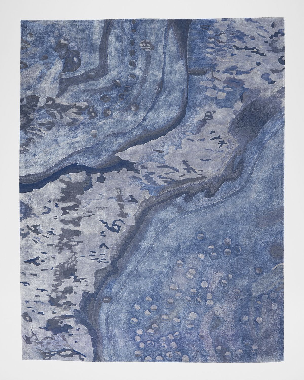 Nourison Prismatic Blue Hand-Tufted Rug | Thumbnail 6