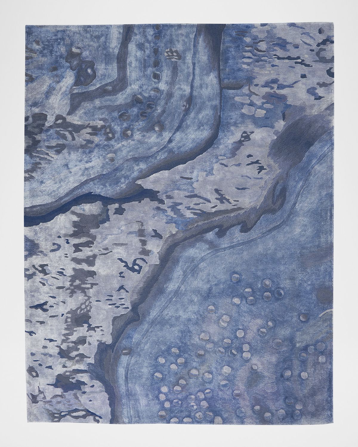 Nourison Prismatic Blue Hand-Tufted Rug | Thumbnail 6