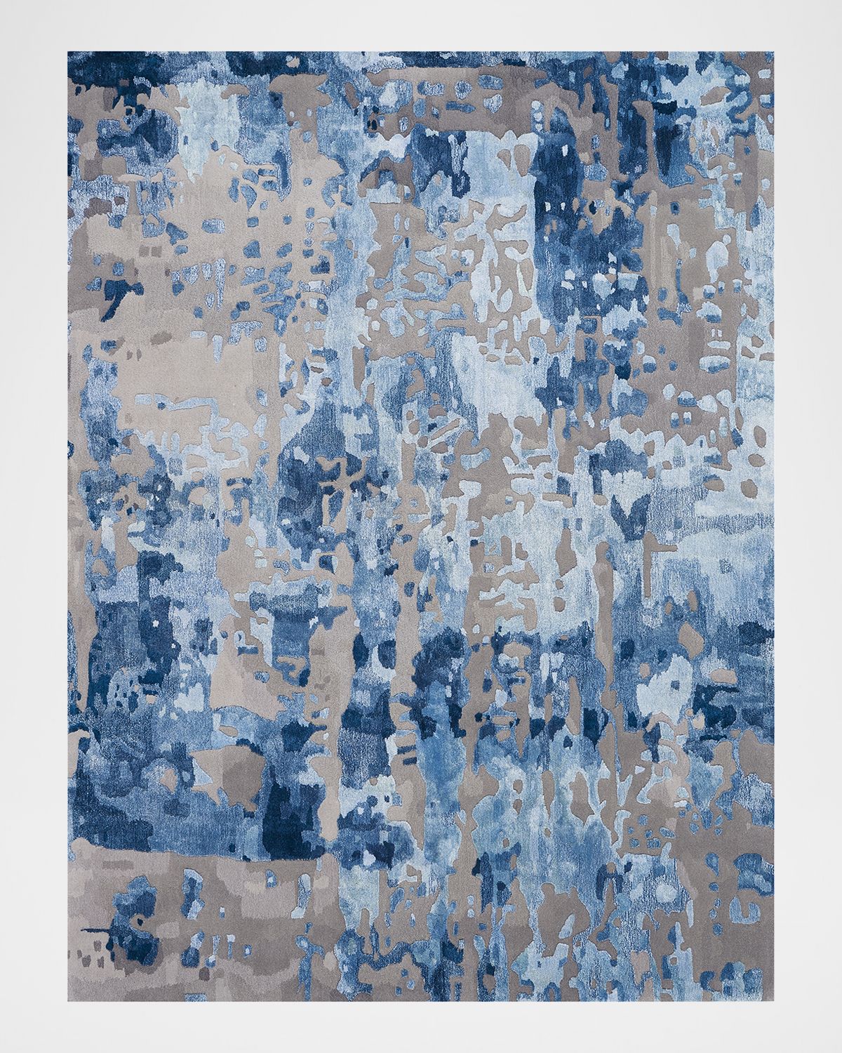 Nourison Prismatic Blue/Grey Hand-Tufted Rug | Thumbnail 6 Nourison Prismatic Blue/Grey Hand-Tufted Rug | Thumbnail 6