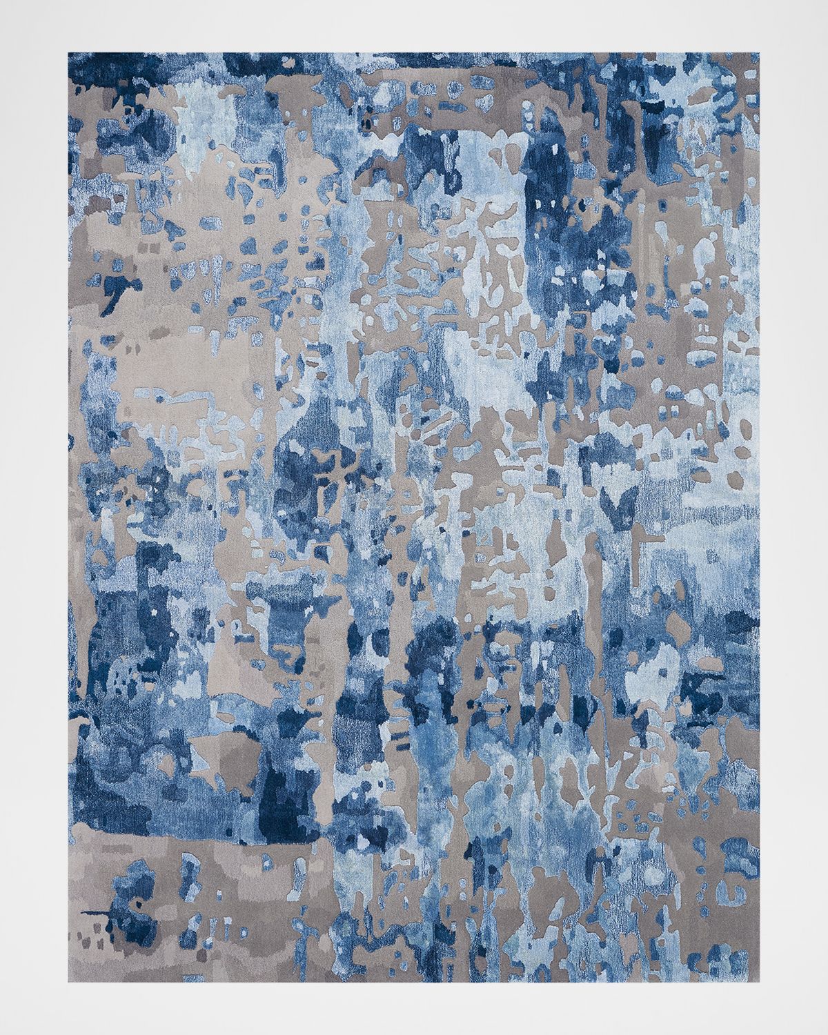 Nourison Prismatic Blue/Grey Hand-Tufted Rug | Thumbnail 6 Nourison Prismatic Blue/Grey Hand-Tufted Rug | Thumbnail 6