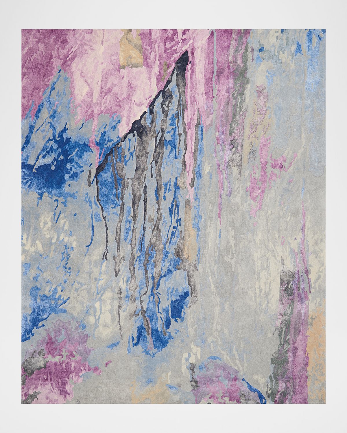 Nourison Prismatic Grey/Multicolor Hand-Tufted Rug | Thumbnail 5