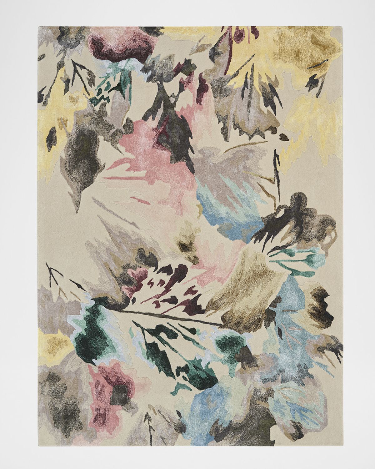 Nourison Prismatic Beige/Multicolor Hand-Tufted Rug | Thumbnail 7