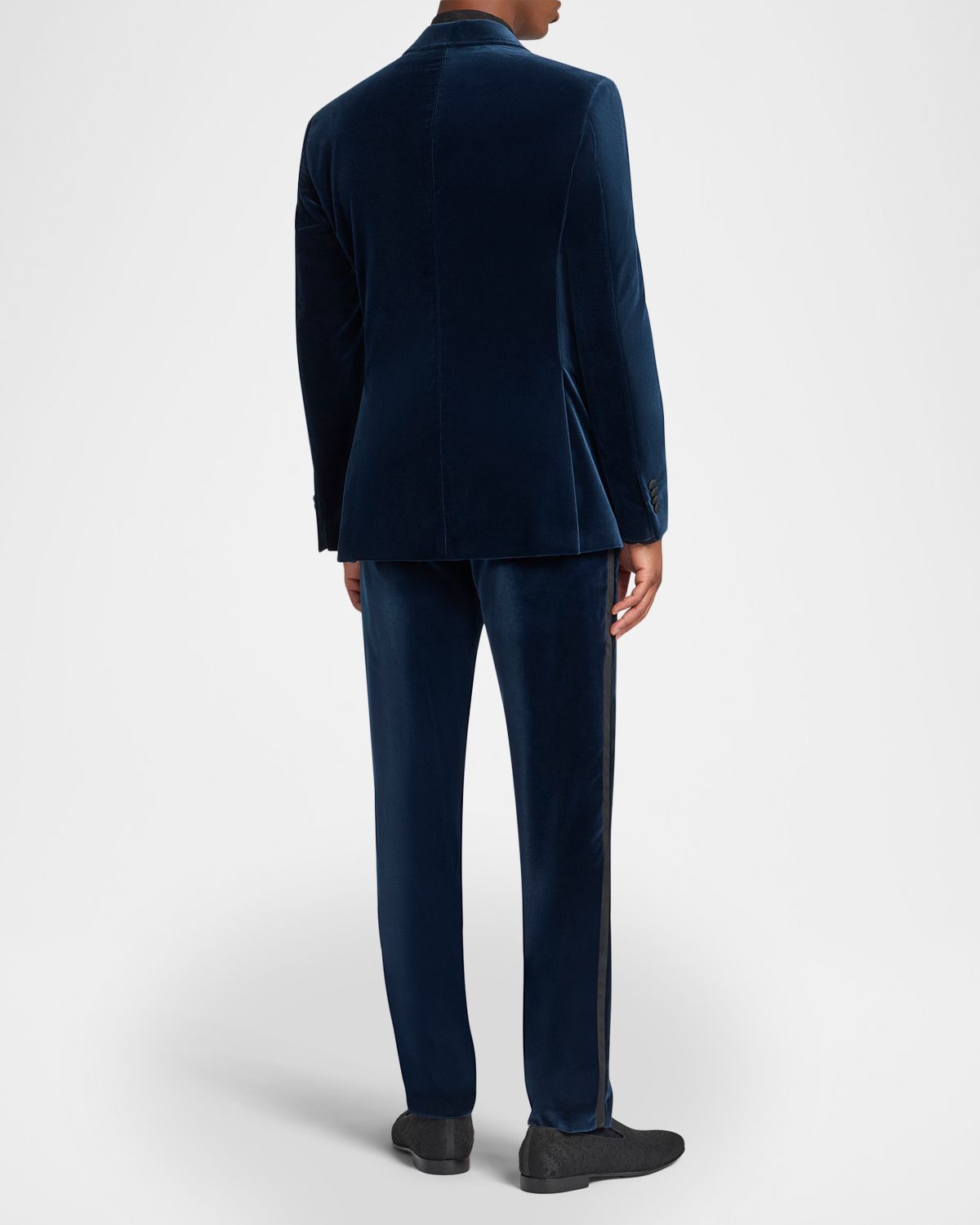 Etro Men 's Velvet Evening Jacket