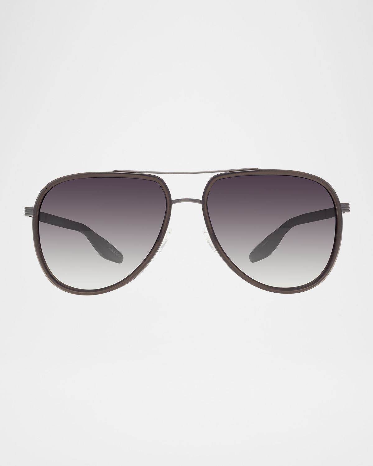 Barton Perreira Men 's Cani Acetate and Titanium Aviator Sunglasses