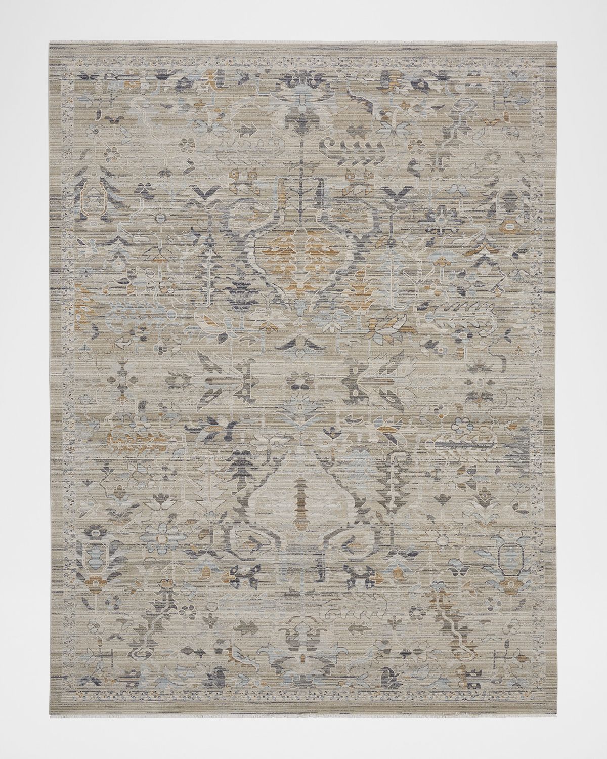 Nourison Lynx Taupe Power-Loomed Rug | Thumbnail 8