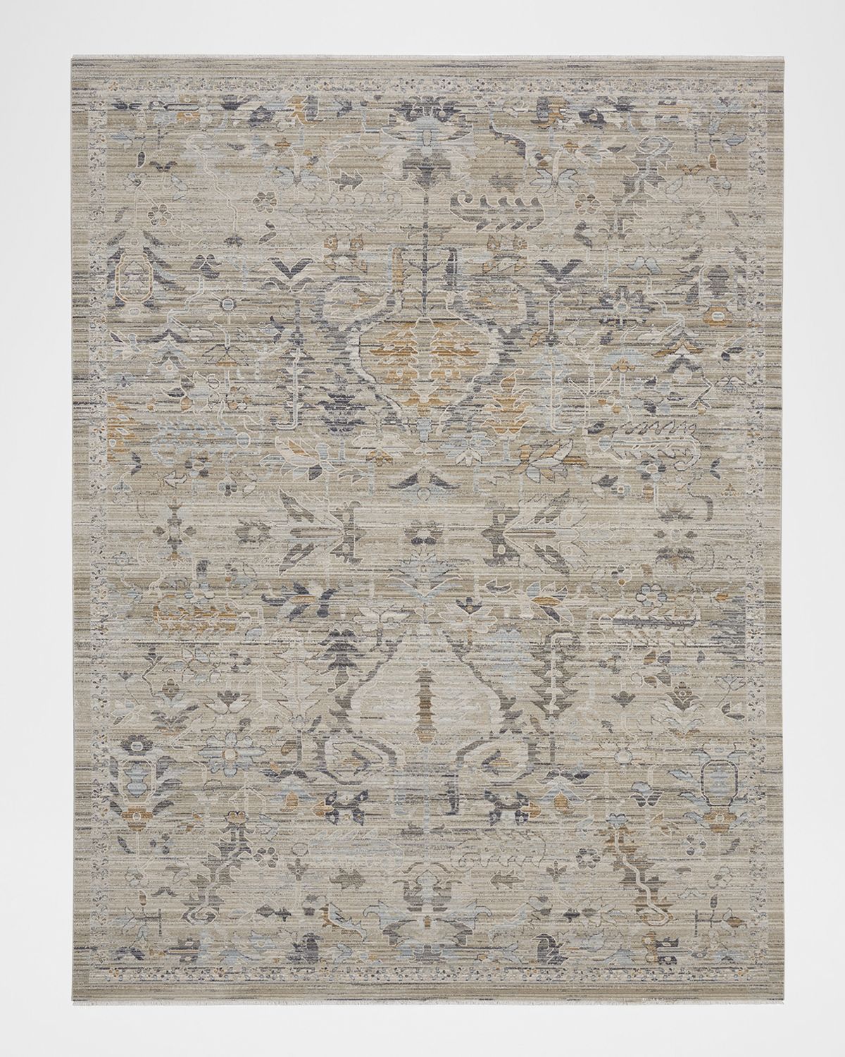 Nourison Lynx Taupe Power-Loomed Rug | Thumbnail 8