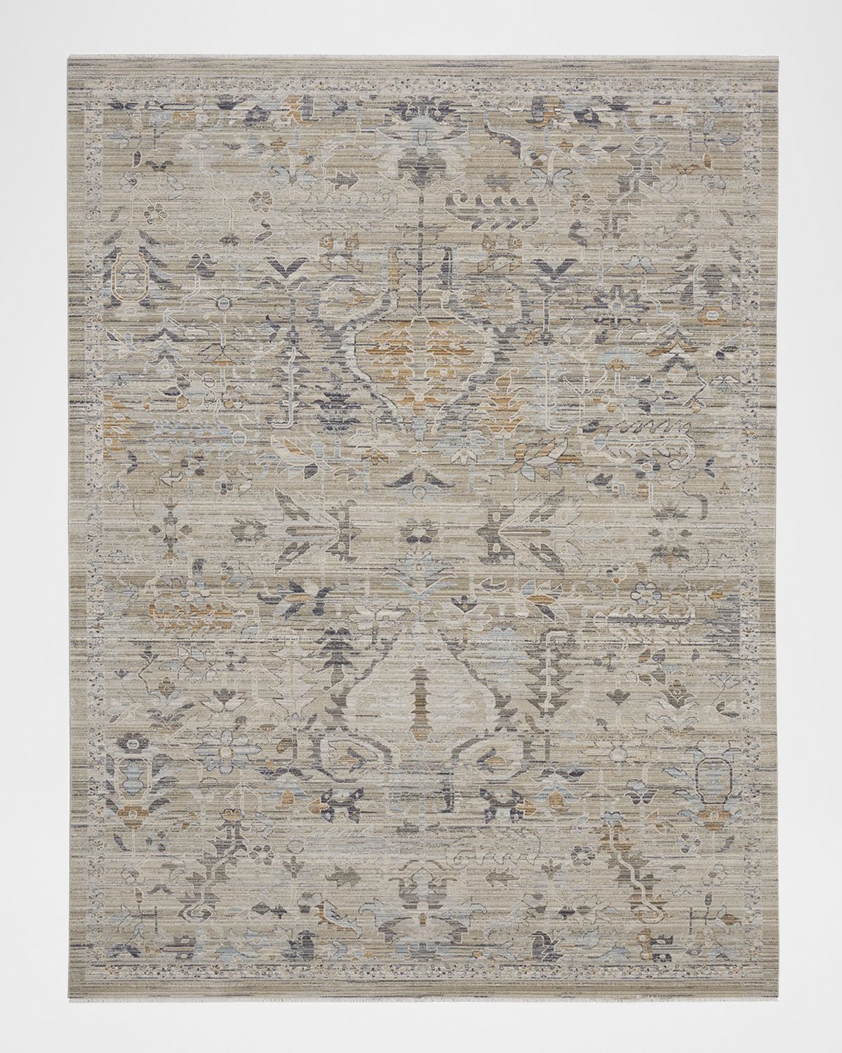 Nourison Lynx Taupe Power-Loomed Rug | Thumbnail 8