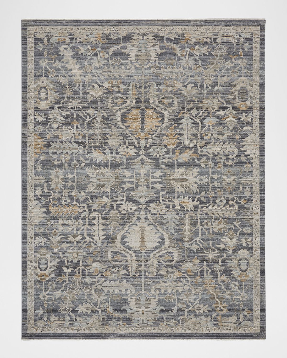 Nourison Lynx Navy Power-Loomed Rug | Thumbnail 8