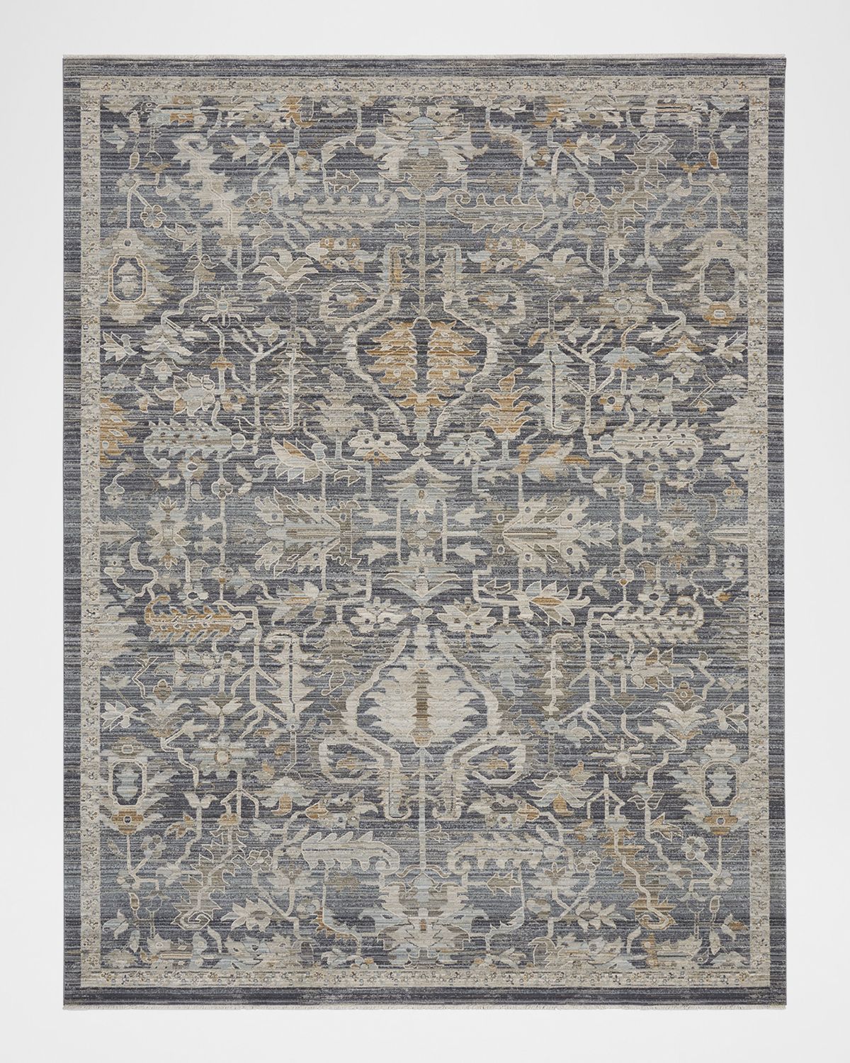 Nourison Lynx Navy Power-Loomed Rug | Thumbnail 8 Nourison Lynx Navy Power-Loomed Rug | Thumbnail 8
