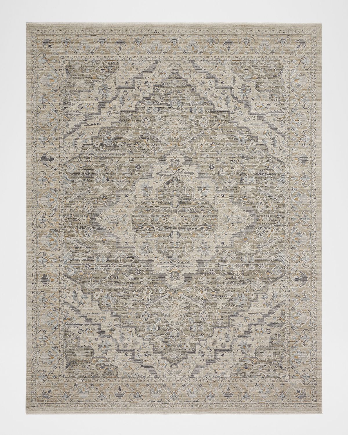 Nourison Lynx /Taupe Power-Loomed Rug | Thumbnail 8
