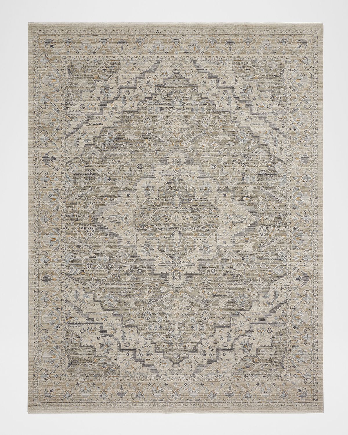 Nourison Lynx /Taupe Power-Loomed Rug | Thumbnail 8
